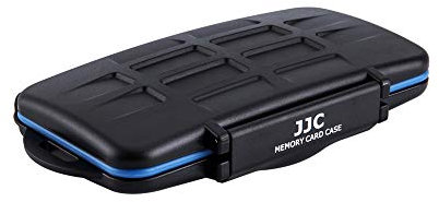 JJC Memory Card Case, SD Card Storage Box for 12 SD Cards + 18 Micro SD + 6 CF Compact Flash Cards (36 Slots)