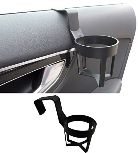 TFS Premium EASY-PLUG Getränkehalter / Becherhalter Dosenhalter Schwarz Universal