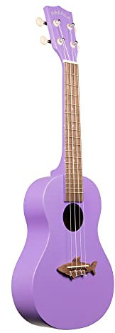 Kala-Konzertukulele Makala Shark in Seeigel-Lila (MK-CS/PUR), seeigel violett