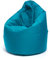 Ecopuf - Sako Pouf Sessel Outdoor - Sitzsack Kinderzimmer - Robuster Stoffsack - Entspannungssessel - Wohnungseinrichtung - Sessel Größe L - 70x110cm, Hellblau Nc7