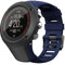 Silikon Ersatz Armband Zubehör Uhrenarmband Armband mit Schrauben Kompatibel für Suunto Ambit 1/2 / 2S / 2R / 3 Sport / 3 Run / 3 Peak Smartwatch (Navy blau)