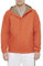 Tommy Hilfiger Lightweight Breathable Waterproof Hooded Rain Jacket Imperméable, Orange/Soir en Zigzag (Chevron Sunset), XXL Homme
