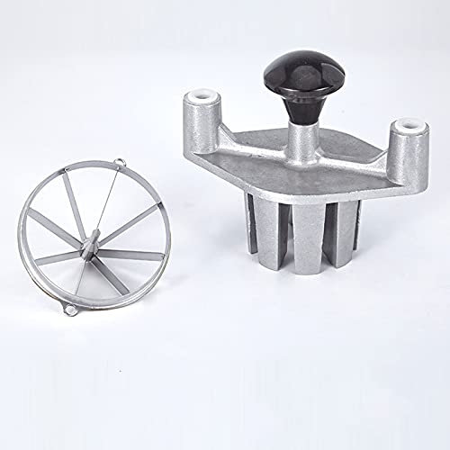 Lime Cutter for Bar - Lemon Wedge Slicer, Commercial Fruit Slicer Vegetable Cutter 6 Wedges/8 Wedges with Stainless Steel Blade, Aluminum Holder, No Rust - Easy to Clean ( Size : 8 Section Blade )