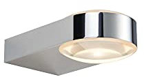 Tobias Grau Globe Wall 12 Wandleuchte Aluminium poliert Energieeffizienz: A - A++, Maße: B: 12 cm x H: 5 cm x T: 21 cm, FC20-0