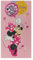 UK Greetings Disney Geburtstagskarte zum 3. Geburtstag für sie/Mädchen, Happy Birthday Geschenke, Mädchen, Frauen, Minnie Mouse-Design, mit Abzeichen und Umschlag, 127 x 235 mm