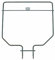 easyPART Kompatibel/Ersatz für Balay 00709722 Heizung Heizelement Backofenheizung Einkreis Oberhitze 1300W 230V Backofen Siemens 709722 Constructa ch Junker&Ruh jh jb