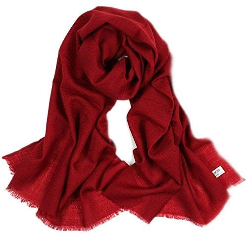 Schaltuch Damen Winter, Kaschmir Schal Damen XXL Langer Streifen für Freundin Neujahrsgeschenk 180X65CM