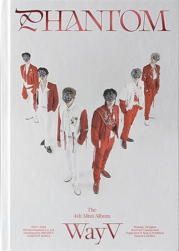 SM Ent. WAYV PHANTOM 4th Mini Album (OPERA Ver.) K-POP SEALED - Display-Album - Album - Mini Album - Rot - 12x12 cm - Musik