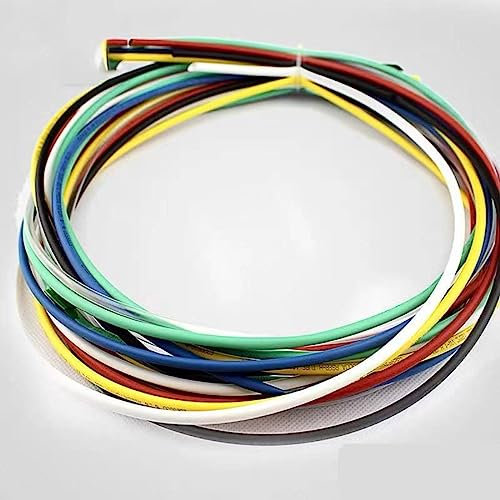 Tubo termorretráctil de color, manguito aislante de cable, línea de datos, cargador, manguito protector, manguera, conjunto de manguito eléctrico 2:1-66m
