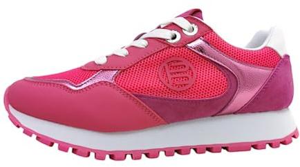 TT.BAGATT D31-A6L16 Damen Schnürer, Pink / Metallics, 40 EU