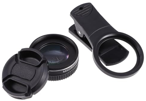 jojofuny 3pcs High Definition Phone Camera Lens Macro Lens for Smartphone Cell Phone Macro for Photography Clip Parts