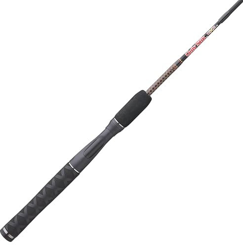 Ugly Stik 1,52 m GX2 Spinnrute, 3-teilige Angelrute, leichte Rutenleistung, 1,8–4,5 kg Schnurbewertung, 1/16-3/8 Unzen Köderbewertung