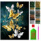 ARTULIO Diamond Painting Set – Blumiger Schädel - 30x40 cm – 5D Diamant Painting Bilder DIY, Diamond Painting Erwachsene