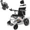 VEVOR Silla de Ruedas Eléctrica para Adultos Mayores, Capacidad de Peso de 136,08 kg, 508,00 mm de Ancho, Sillas de Ruedas Motorizadas Plegables y Livianas, Aleación de Aluminio, 940 x 665 x 1210 mm