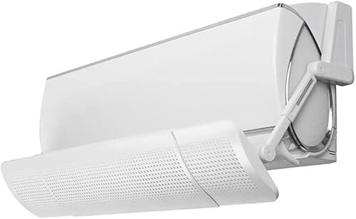 GPECTIFO Guía de Aire del acondicionador de Aire, guía de Aire de Salida de Aire Guía de Aire antifrío Ajustable, versión de carbón Activado