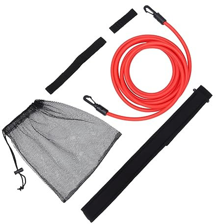 KITANDOVE Schwimm-widerstandstrainingsband 1 Set Mit Gummiband Und Für Pool-Fitness Und Ausdaueraufbau (schwarz)