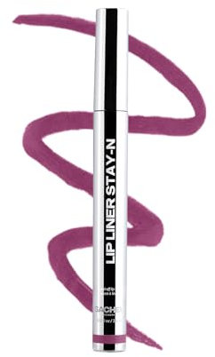 Sacheu Lip Liner STAY-N Peel Off Lip Stain — Long Lasting Matte Lip Tattoo Transfer Proof Lipstain Infused with Hyaluronic Acid & Vitamin E for All Skin Types — Vegan & Cruelty-Free, PLUMped