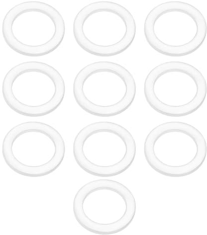 SG Store 10 Pezzi Tappo Coppa Olio Rondella In Alluminio Tappo Scarico Olio Guarnizione 18 Mm X 12 Mm X 1,5 Mm 420.2.001.7A 42020017A Compatibile Con Aprilia AF1 125 1988-1993