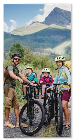 Dein persönliches Foto auf Keilrahmen individuell bedruckt, bespannter 2cm Holzrahmen, kratzfestes 280g Canvas Leinwand Material (20B x 40H cm - Hochformat)