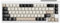 LexonElec X FREEWOLF M68 Tastiera Gaming Wireless 65%, QWERTY, BT/2.4G/Cablata, Tastiera a Membrana Silenziosa, Retroilluminazione Arcobaleno, 67 Tasti con Tasti in PBT, 2000mAh, Portatile - Crema