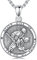 enjoylifecreative Hockey Halskette für Männer Hockeyliebhaber Fans Sterlingsilber Niemals aufgeben Sporthalskette Hockeygeschenke zum Geburtstag und zu Weihnachten