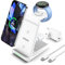 Wireless Charging Station for Google - NANAMI 3 in 1 Wireless Charger for Google Pixel 9 Pro/9 Pro XL/9 Pro Fold/9/8/7/6 Buds Pro 2, Induction Charging Stand for Pixel Watch 3/2, Not for Pixel Watch 1