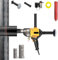 Carotatrice elettrica portatile a umido da 2000 W, con punta da 63 mm, motore brushless, doppia frizione, regolazione della velocità a 3 velocità, per calcestruzzo, mattoni, blocchi e pietre
