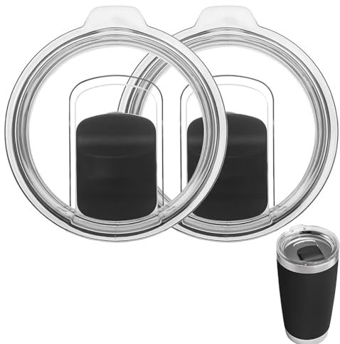 2 Piezas Tapa para Vaso de 20 oz – Tapa Magnética Antifugas con Cierre Hermético, Compatible con Tazas de Viaje, Vasos de Acero Inoxidable y Térmicos
