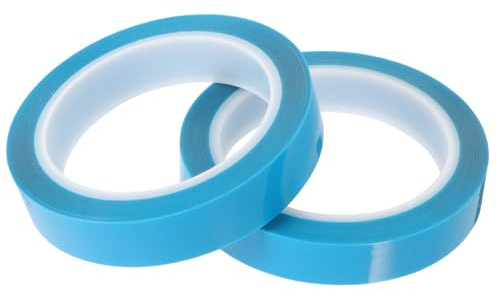 MAGICLULU Waterproof Pet Refrigerator Tape 1.8cm X 50m Silent Appliance Adhesive for Freezer Drawer Door Fixing, 2 Rolls Non-residual Cold Temperature Flexible Repair Tape for Fridge Seal