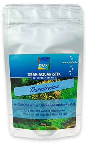 DRAK-Aquaristik Duradrakon Aufhärtesalz 100 g Standbodenbeutel