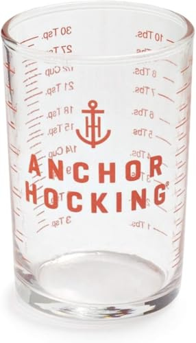 Anchor Hocking 5 Oz Glass Measuring Glass Sold in packs of 6 by Anchor Hocking