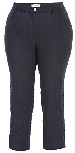 JK 7/8-Stoffhose von Kj Brand Farbe Marine, Größe 52