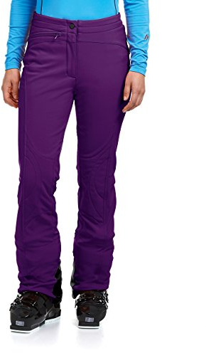 Maier Sports Marie, Enganliegende Damen Skihose, Wasserabweisende Softshell Schneehose, Stretchmaterial und Verstellbarer Bund, PFC-frei, stormprotec-Technologie