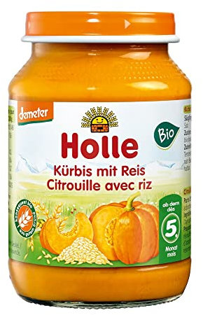 Holle Bio Kürbis mit Reis (2 x 190 gr)