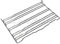 1330047029, 1992016 TELAIO SINISTRO IN FILO CROMATO PER FORNO FRANKE MOD. DG96MXA