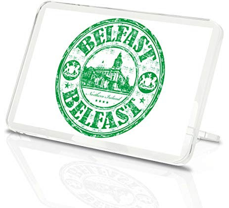 Belfast Green Classic Fridge Magnet - Northern Ireland Kitchen 5964