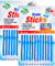 Zotti Drain Sticks | Pack of 24 | Enzyme Drain Cleaner | For Sink, Basin, Bathtub | Powerful Enzymatic Cleaner | Prevents Blockages and Bad Odour | Perfect for Grease, Fat, Food Residue