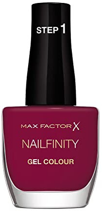 Max Factor Smalto Unghie Nailfinity Gel Colour, Smalto a Lunga Tenuta Effetto Gel, 330 Max's Muse
