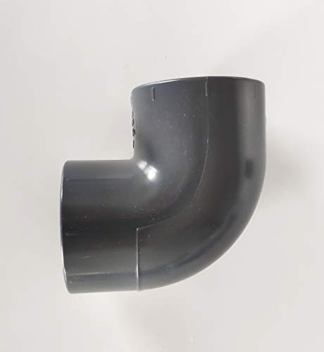 Coude 90° 40mm 4cm PVC Pression PN16 / Piscine et arrosage 40mm F/F