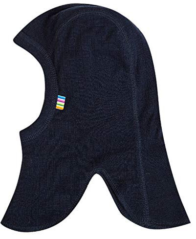 Joha Kinder Mütze Schlupfmütze aus 100% Wolle Navy-52 cm für Kinder, Unisex, Winter, Freizeit, Outdoor, Sport, Geburt, einfarbig, einstellbar, wärmedämmend