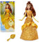 Disney Store Offiziell Prinzessin Belle Klassische Puppe, Die Schöne und das Biest, 29cm, Beinhaltet Abendhandschuhe und Bürste, Vollständig Beweglich, Glitzer-Outfit, Geeignet ab 3 Jahren