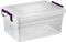 Best House 2 PCS Clear Plastic Storage Box with Lids, Storage Containers Use for Home, office, Kitchen, Toys and Goods (15 Litres)