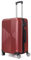 Valise Grande Taille 75cm – Bagage Soute XL 94L ABS Léger et Résistant – 4 Roues Doubles 360° Silencieuses – Cadenas 3 Chiffres – Bordeaux – TROLLEY ADC – Collection Luton