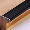 Übergangsleiste Übergangsprofil Treppennase Schwarz, Treppenkantenleiste Für Vinylböden/ Fliesen/ Laminat, Heimbüro Türöffnung Wohnbereich Schlafzimmer Küche Dekorative Eckleiste ( Color : W 1.4cm(3/5