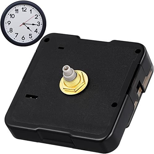 Beavorty Quartz Clock Movement Replacement DIY Clock Mechanism Repair Part Accessory Silent Battery Operated Wall Motor Replacement