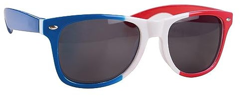 P'tit Clown Re22392 Brille Blues France Blau, Weiß, Rot