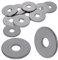 Rondelles Metal M5 : 50 Pièces Extra Large (Diam.int = 5,3mm x Diam.ext = 20mm) Plates TypeLL Acier Inox A2 pour Ecrou Vis et Boulon | Anti-Rouille Usage Extérieur-Intérieur | Recharge Zip PROTORX