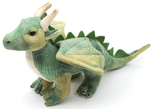 Uni-Toys - Dragon Vert - 26 cm (Longueur) - Peluche - Peluche - Doudou