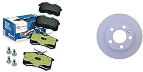 HELLA PAGID - Bremsen-Komplettsatz Hinterachse für u.a. VW Golf IV (1J1)