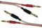 electrosmart 3m Speaker Cable with Fitted 4mm Banana Plug Connectors 14 AWG Transparent Wire